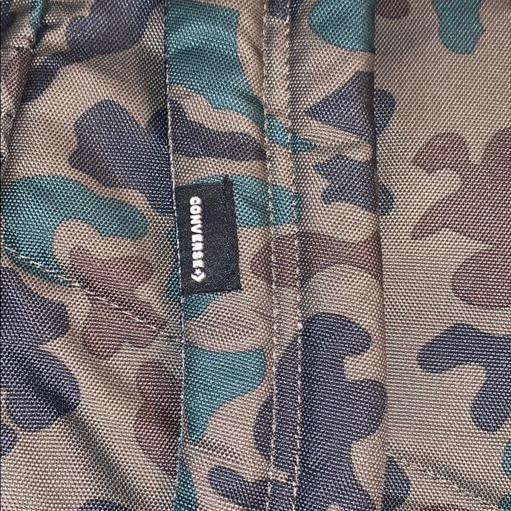 Converse Camo Green Black Go Backpack New - Picture 6 of 9